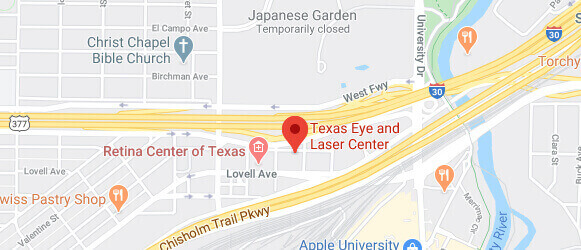 Map of Our Fort Worth Location